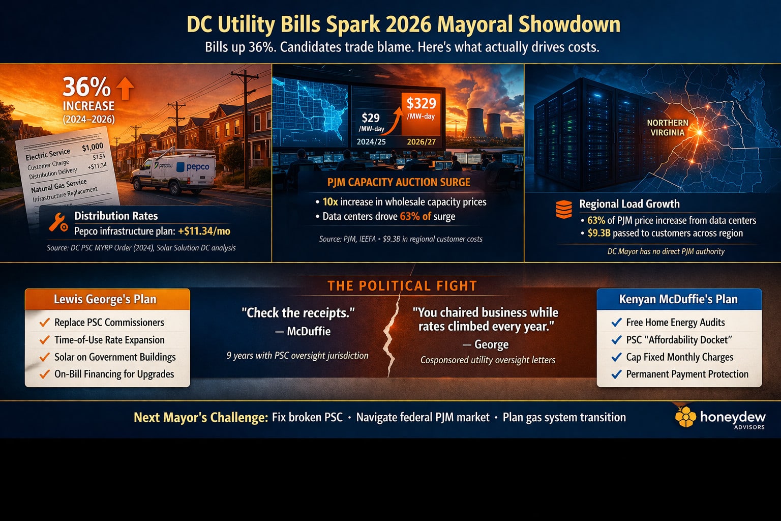 Utility Rates a Top Issue in DC Mayoral Race